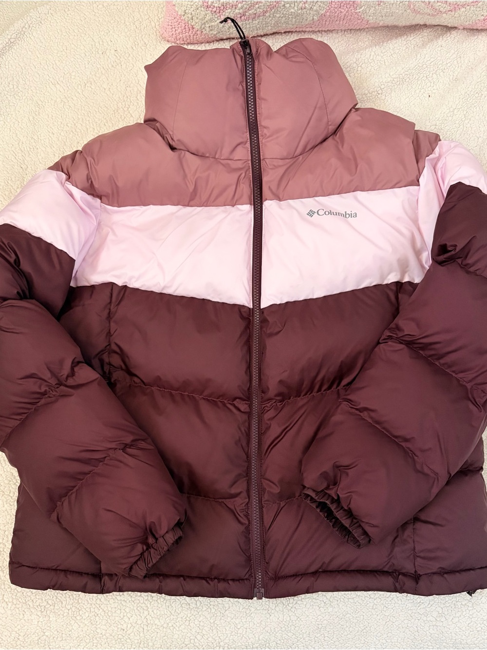 Women’s Columbia Purple Puffer Jacket